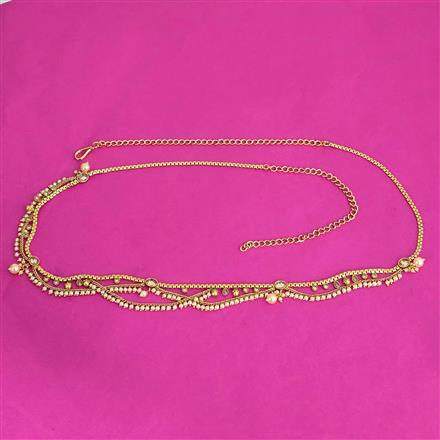 Antique Classic Belt With Gold Plating