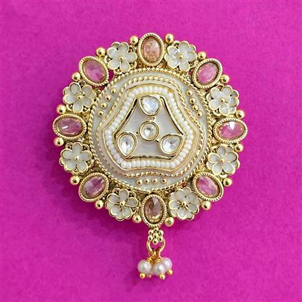 Antique Classic Brooch With Gold Plating