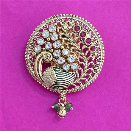 Antique Classic Brooch With Gold Plating