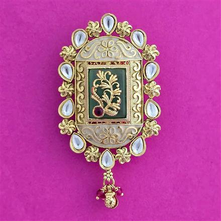 Antique Classic Brooch With Gold Plating