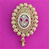 Antique Classic Brooch With Gold Plating