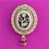 Antique Classic Brooch With Gold Plating