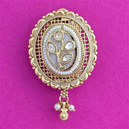 Antique Classic Brooch With Gold Plating