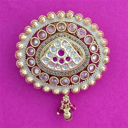 Antique Classic Brooch With Gold Plating
