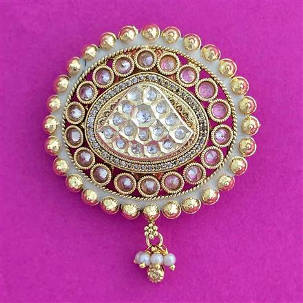 Antique Classic Brooch With Gold Plating