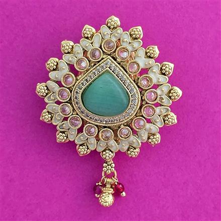 Antique Classic Brooch With Gold Plating