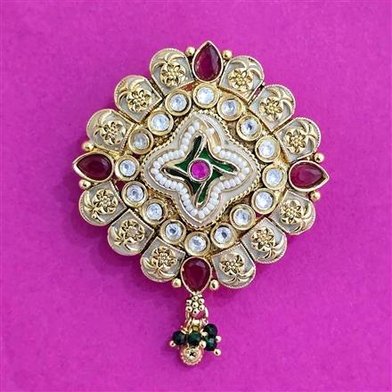 Antique Classic Brooch With Gold Plating