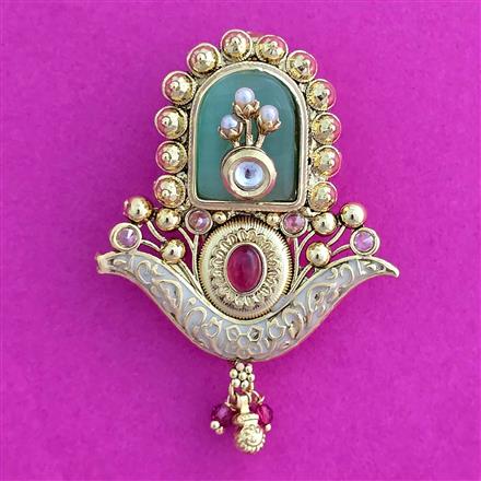 Antique Classic Brooch With Gold Plating