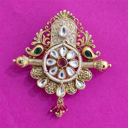 Antique Classic Brooch With Gold Plating