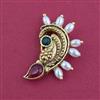 Antique Pressing Nose Ring With Matte Gold Plating