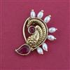 Antique Pressing Nose Ring With Matte Gold Plating
