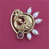 Antique Pressing Nose Ring With Matte Gold Plating
