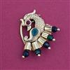 Antique Pressing Nose Ring With Matte Gold Plating