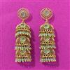 Antique Jhumki With Gold Plating