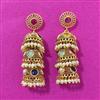Antique Jhumki With Gold Plating