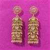 Antique Jhumki With Gold Plating