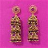 Antique Jhumki With Gold Plating
