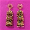 Antique Jhumki With Gold Plating