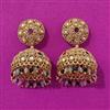 Antique Jhumki With Gold Plating