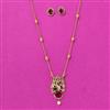 Antique Classic Pendant Set With Gold Plating