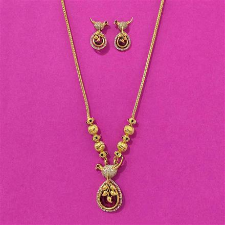 Antique Classic Pendant Set With Gold Plating