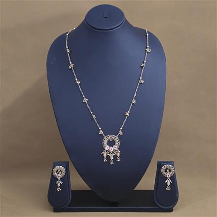 Antique Classic Pendant Set With Gold Plating