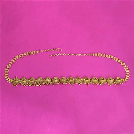 Antique Temple Belt With Gold Plating