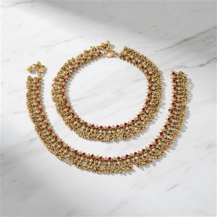 Antique Classic Payal With Gold Plating