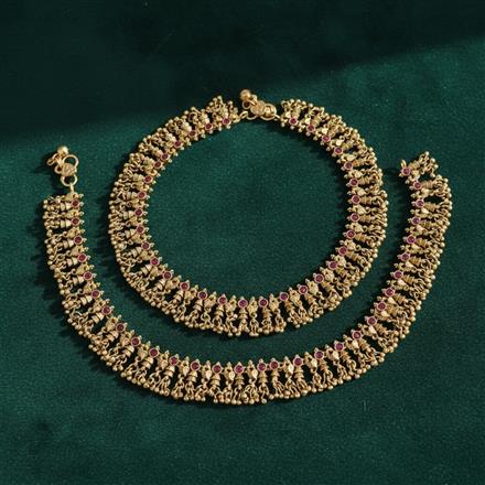Antique Classic Payal With Gold Plating