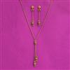Antiquemoti Mala Necklace Set With Gold Plating
