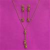 Antiquemoti Mala Necklace Set With Gold Plating