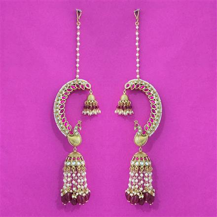 Antique Earcuff With Gold Plating
