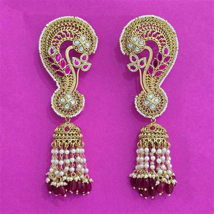 Antique Earcuff With Gold Plating