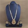 Antique Long Necklace Set With Gold Plating