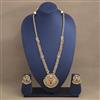 Antique Temple Necklace Set With Gold Plating