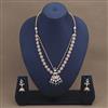 Antique Moti Necklace Set With Gold Plating