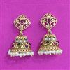 Antique Jhumki With Gold Plating