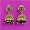Antique Jhumki With Gold Plating