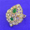 Antique Adjustable Ring With Gold Plating