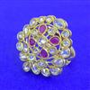 Antique Adjustable Ring With Gold Plating