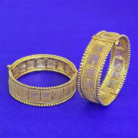 Antique Openable Bangles With Gold Plating