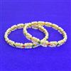 Antique Moti Bangles With Gold Plating