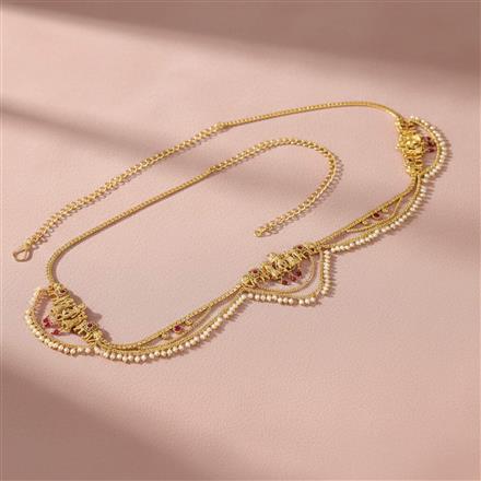 Antique Classic Belt With Gold Plating