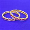 Antique Moti Bangles With Gold Plating