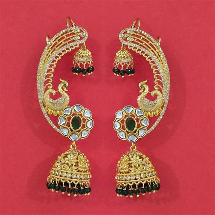 Antique Earcuff With Gold Plating