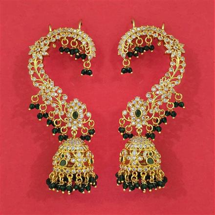Antique Earcuff With Gold Plating