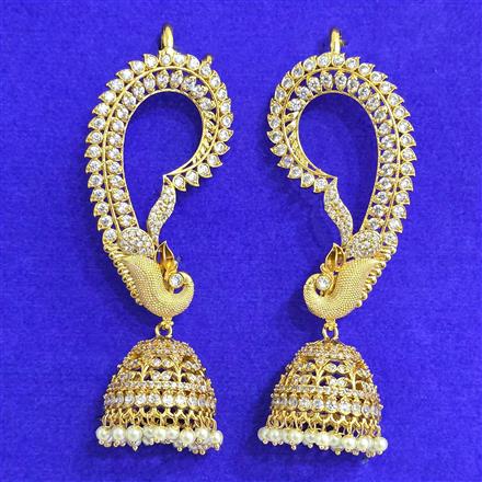 Antique Earcuff With Gold Plating