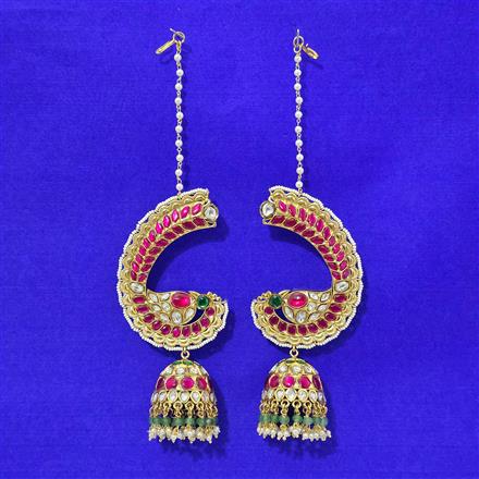 Antique Earcuff With Gold Plating