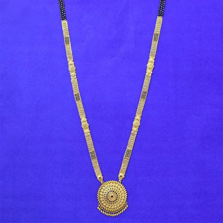 Antique Classic Mangalsutra With Gold Plating