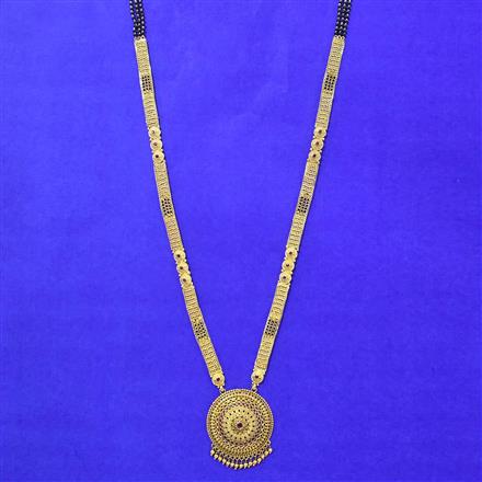 Antique Classic Mangalsutra With Gold Plating